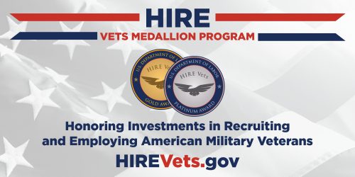 Hire Vets Medallion Award